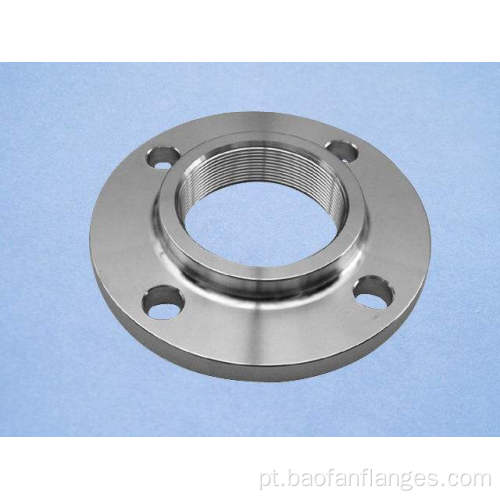 Aço carbono Flange rosqueado de aço de liga